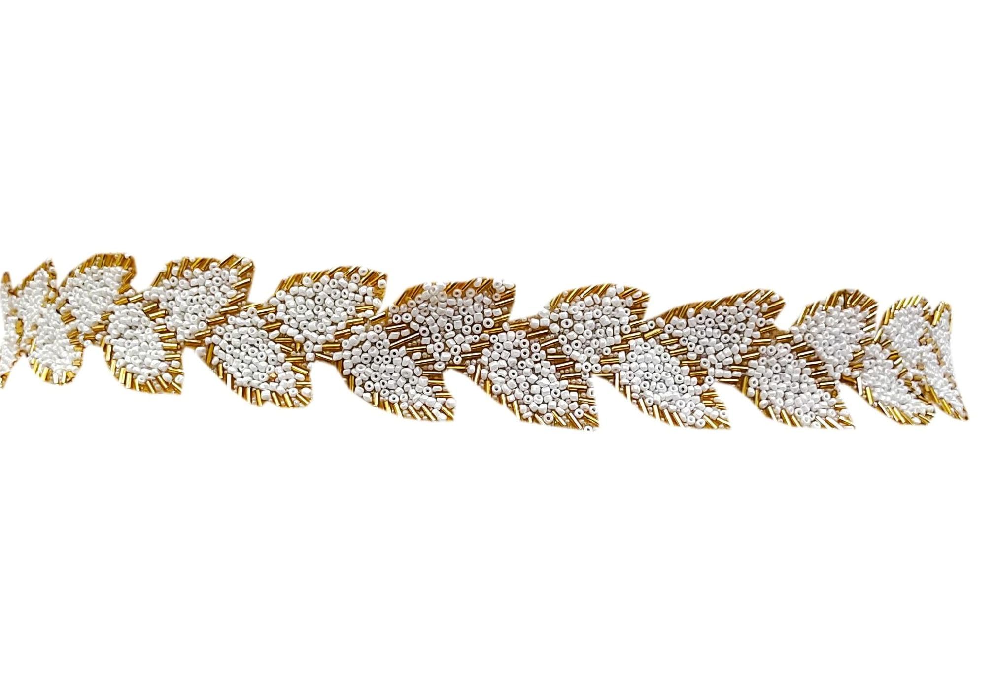 Jay Khodiyar GOLD PRL_25 Pan Gold Belt, Women's Casual Punk Style Saree Belt-image-24