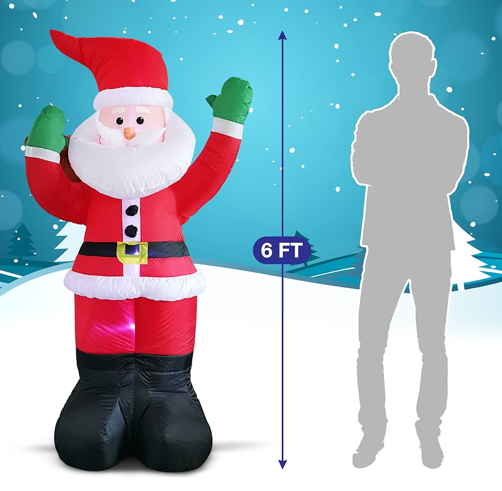 サンタクロース ブロウライト　約1メートル 楽天市場】エアー サンタクロース エアーディスプレイ