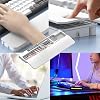 Almohadilla ergonómica para muñeca de teclado con kit de limpieza electrónica 22 en 1 | Soporte para muñeca de teclado con kit de limpieza para escribir, jugar y limpiar auriculares de teléfono, teclado de computadora y lentes 7