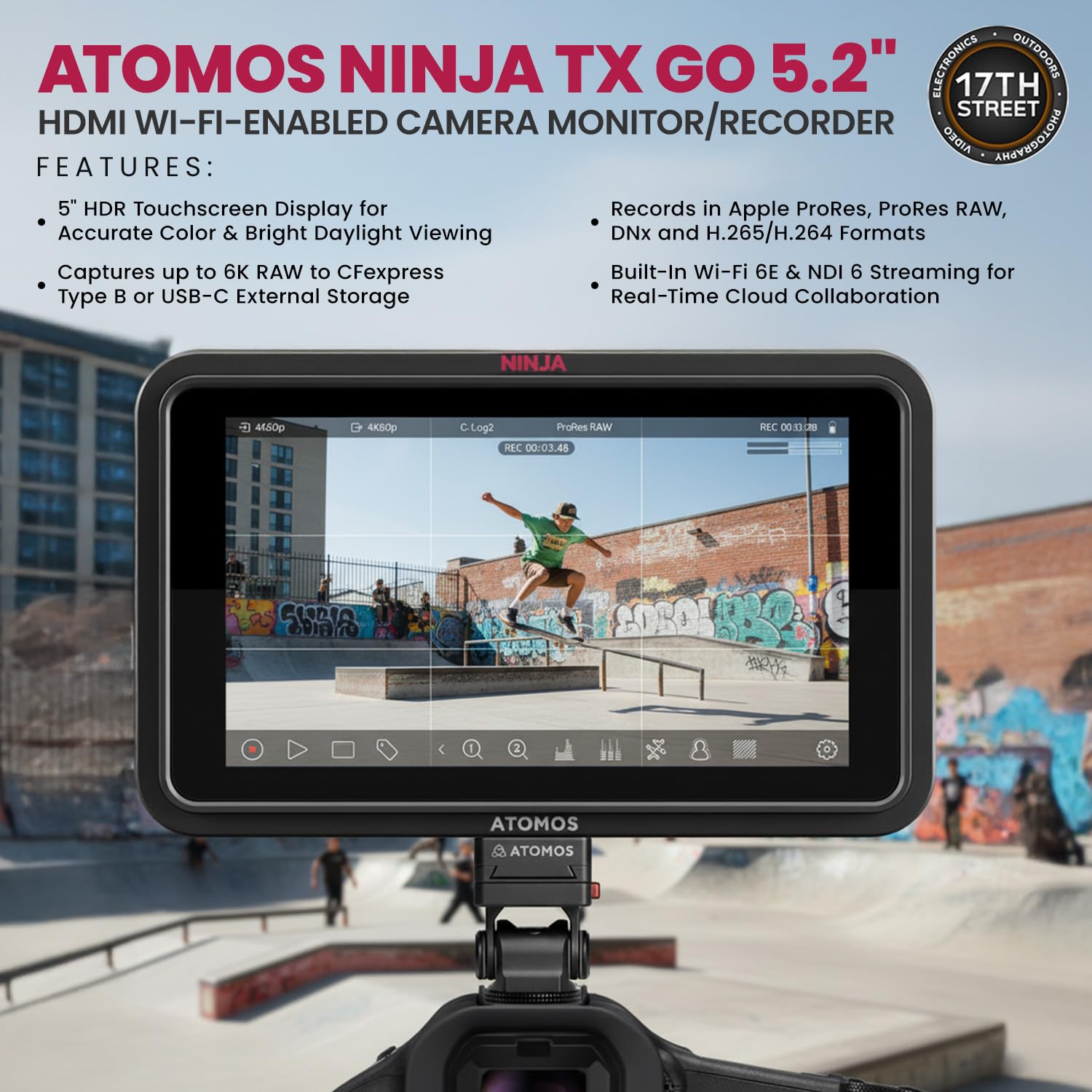 Amazon.com : Atomos Ninja TX GO 5