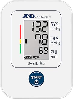 UA-611 Plus Blood Pressure Monitors - Tested for Accuracy with Clinical Validation for Blood Pressure and Atrial Fibrillation. NHS Supplied Medical Device