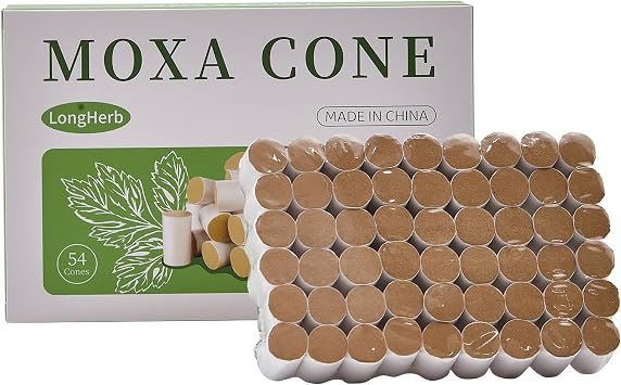 Moxa Sticks for Moxibustion, 54 Rolls 10-Year-Old Mugwort