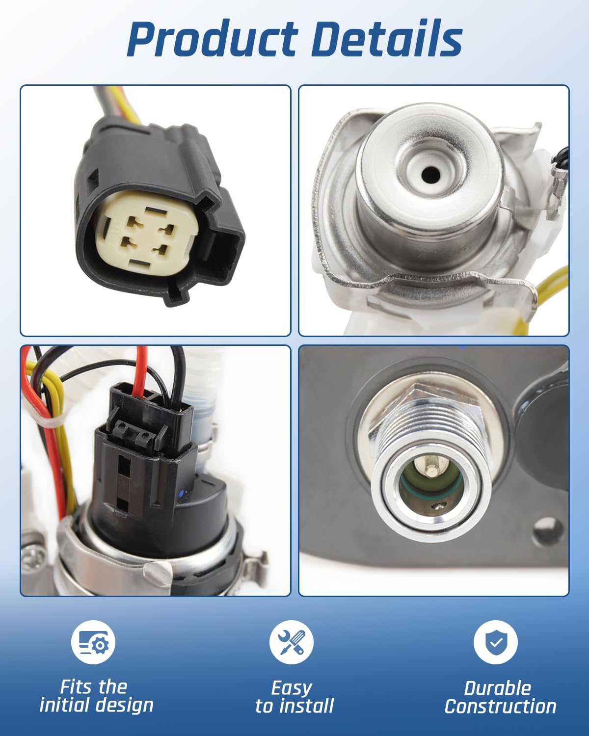 75305-07A 75268-07F Fuel Pump Assembly Replacement Fit for Harley Davidson Sportster 1200 883 Forty-Eight Iron 1200 883 Seventy-Two XR1200 XL1200 XL883 2007-2019 In-Tank Fuel Pump