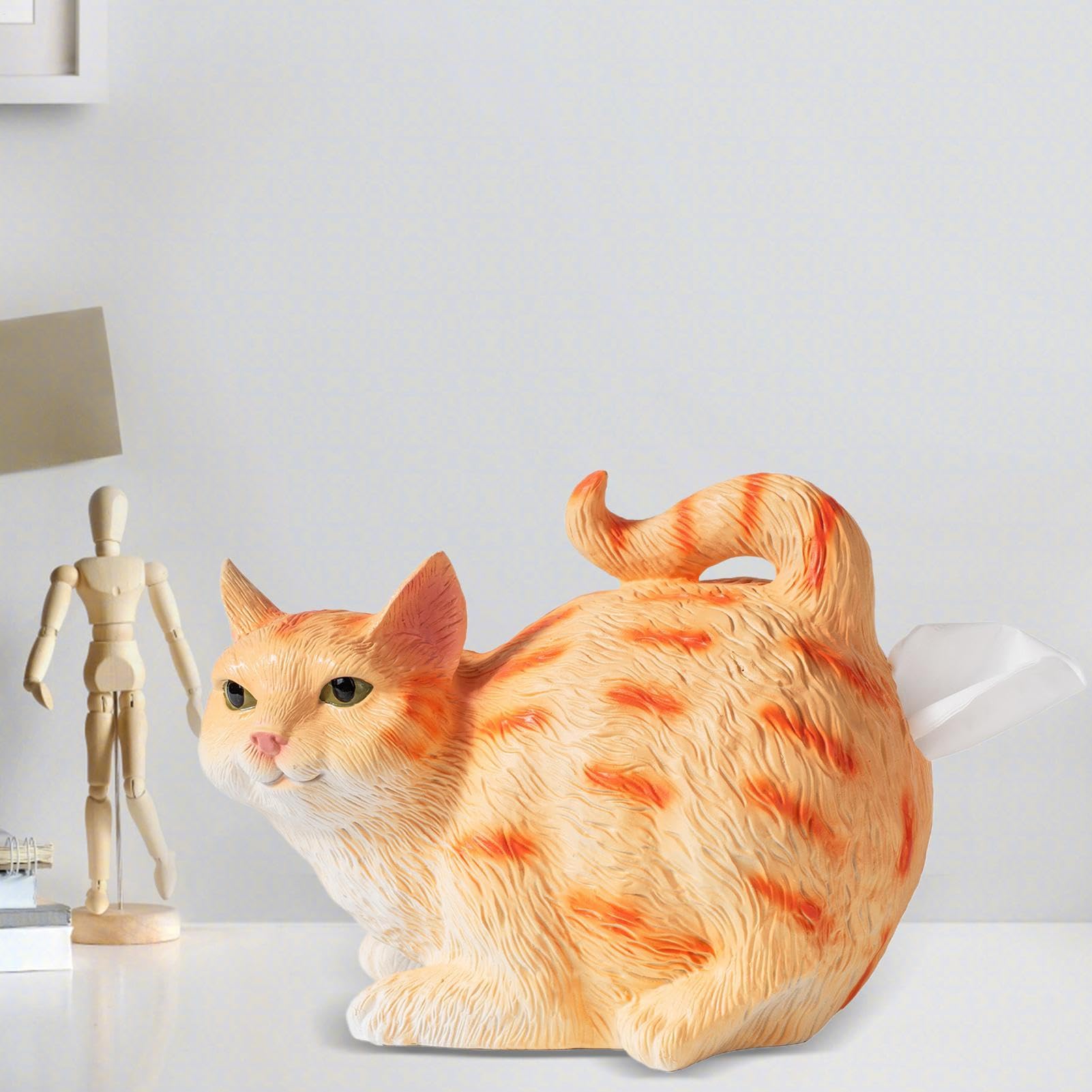 Porte-Mouchoirs en Forme de Derrière de Chat Organisateur Drôle De
