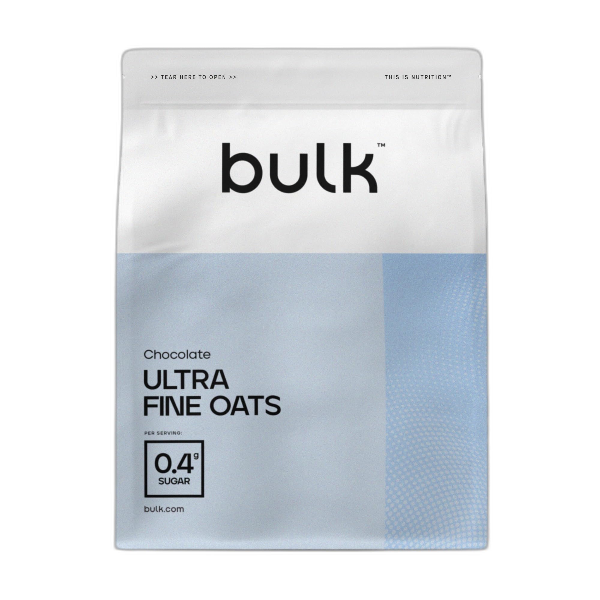 BULK POWDERS Bulk Avena Instantánea, Chocolate, 1 kg, 20 dosis