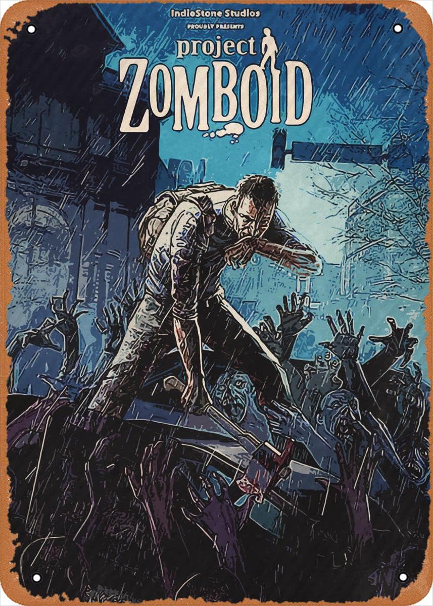 Zuhhgii Movie arcade game poster metal tin sign Project