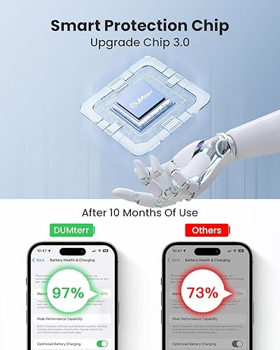 Miniatura 3 de DUMTERR Cargador inalámbrico 3 en 1 para iPhone 1514131211ProMaxXS, estación de carga inalámbrica para dispositivos Apple, soporte de carga para