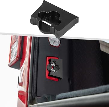 Tailgate Limiter Rear Door Stopper Compatible with Jeep Wrangler JK & Unlimited 2007-2018 Black