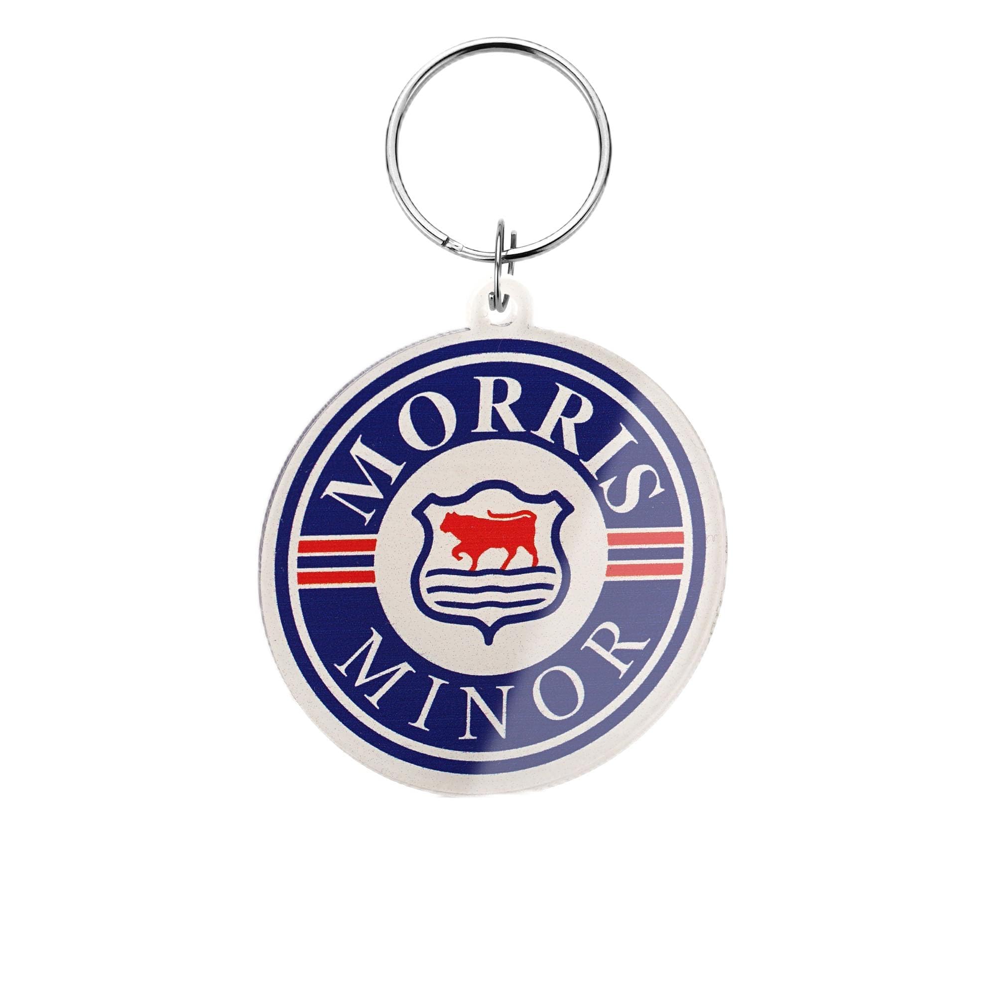 Morris Minor Keyring Classic British Car Keychain OFFICIAL LICENCED PRODUCT (Plain Packaging)