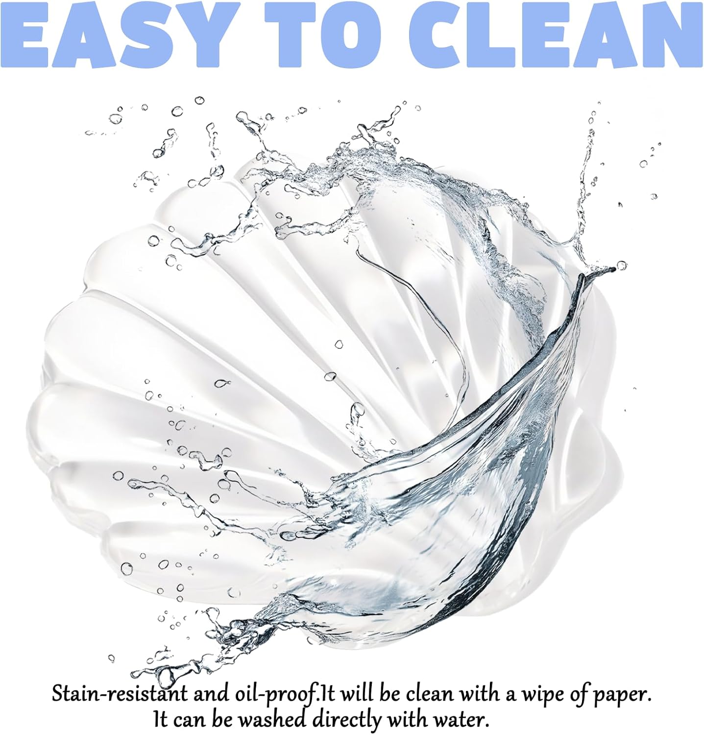 Ocean Beach Keyboard Stand with Gel Seashell Wrist Rest for Keyboard and Mouse