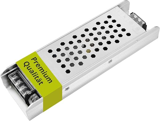 Innovate 24V LED Trafo dimmbar – 60 bis 200 Watt IP67-24 Volt DC – TRIAC & 0/1-10V – kein Rauschen perfekt für LED Leuchtmittel und Stripes – Trafo…