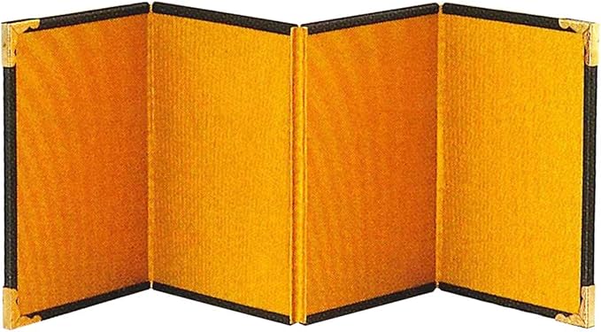 Amazon Panami 金屏風 約タテ22cm ヨコ10cm 4曲 Nf 4007 民芸品 おもちゃ