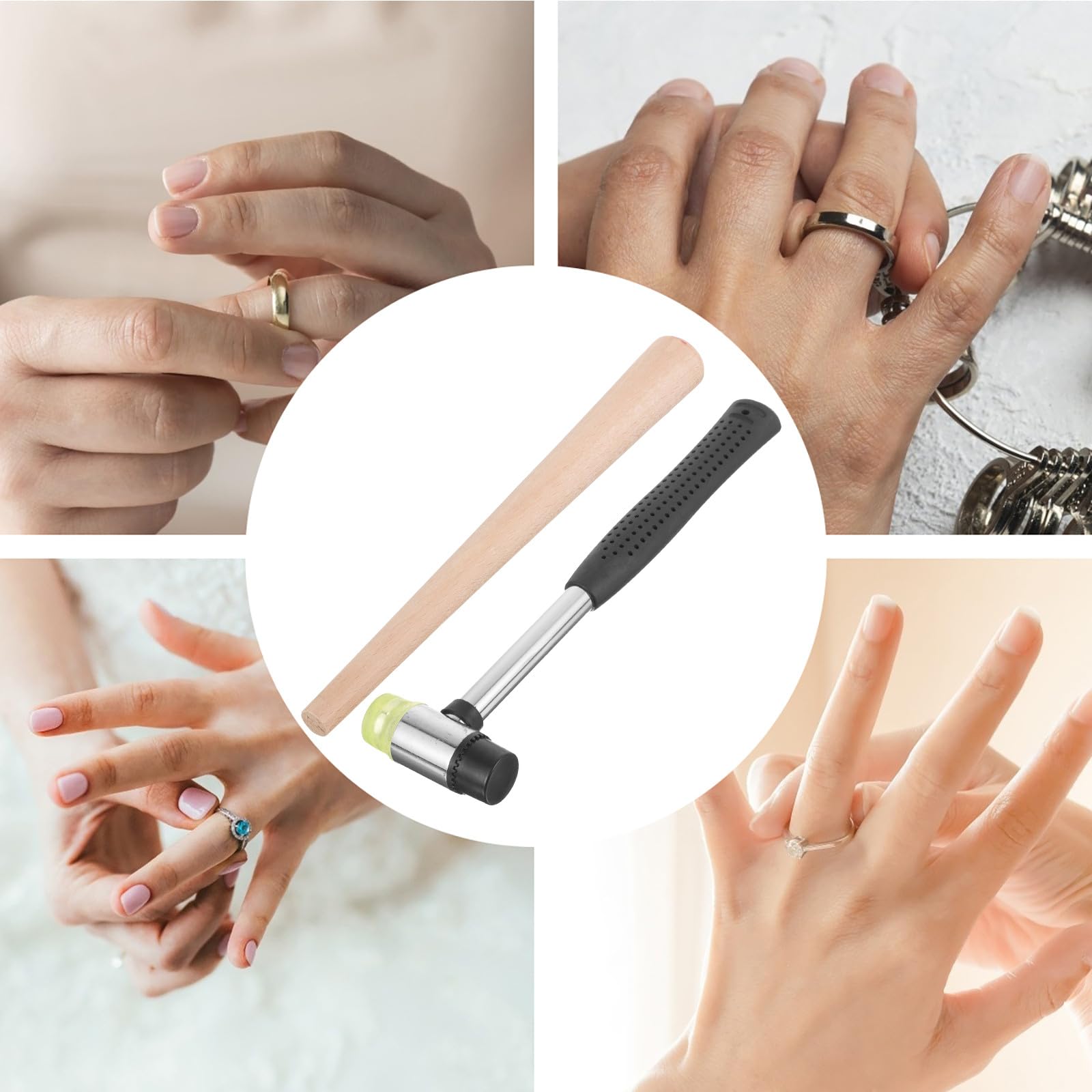 Herramienta de Reparación de Anillos de Joyería 1 Juego para Profesionales