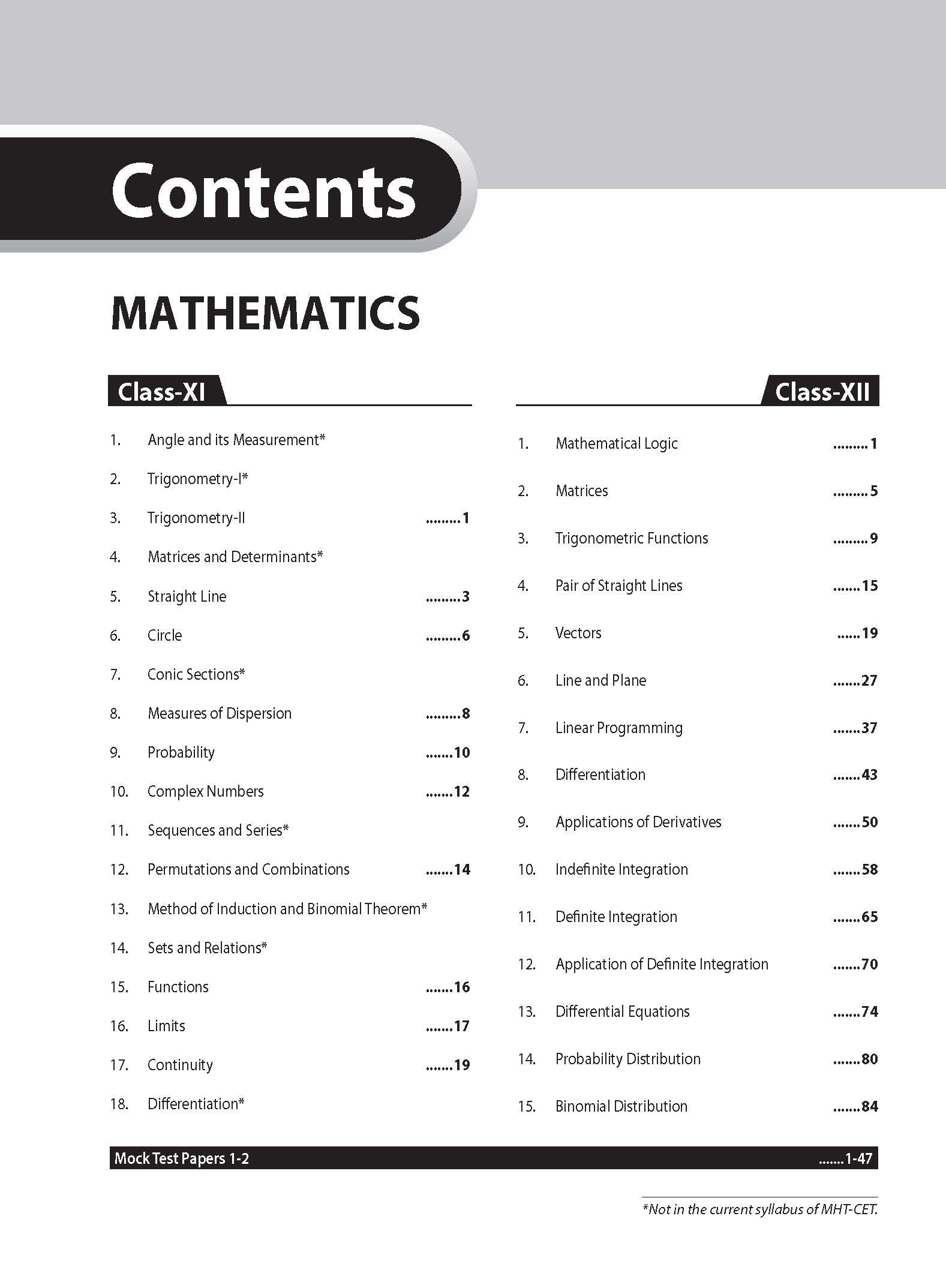 MTG MHT CET 10 Years Chapterwise Solved Question Papers (Physics, Chemistry & Mathematics) | MHT CET PYQs For 2024 Exam 2