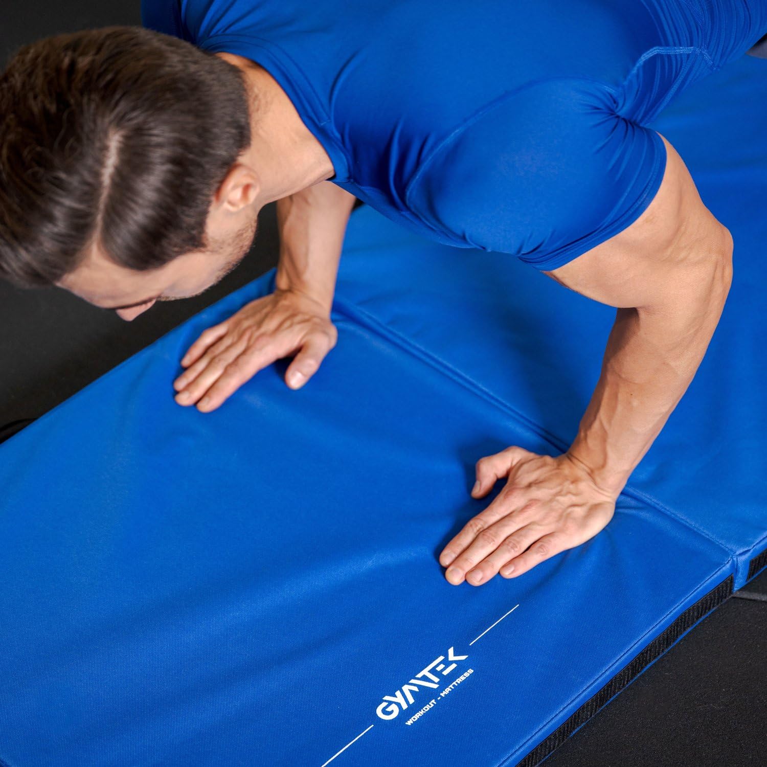 Klappbare Turnmatte 180x60x5cm – Weichbodenmatte - Matratze Trainieren – Trainingsmatte – Gymnastikmatte - Dreifach Faltbare - 3 Teile - Gymnastikmatte für Zuhause