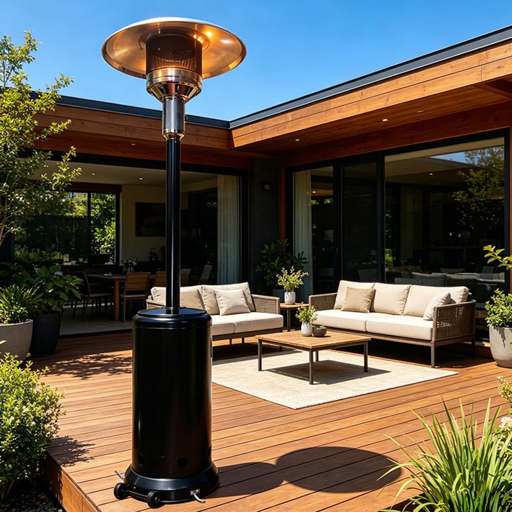Riscaldatore Esterno A Ombrello Indipendente per Terrazze