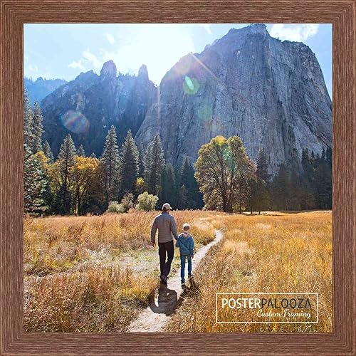 Miniatura 9 de Poster Palooza Marco completo de madera para fotos o rompecabezas de 27 x 20 pulgadas con acrílico UV, respaldo de tablero de espuma y herraje