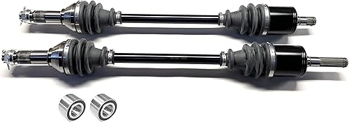 Ejes y rodamientos CV delanteros de precisión para Can-Am 705402030, 705402031, izquierda y derecha, probada con calidad, tratado térmicamente,