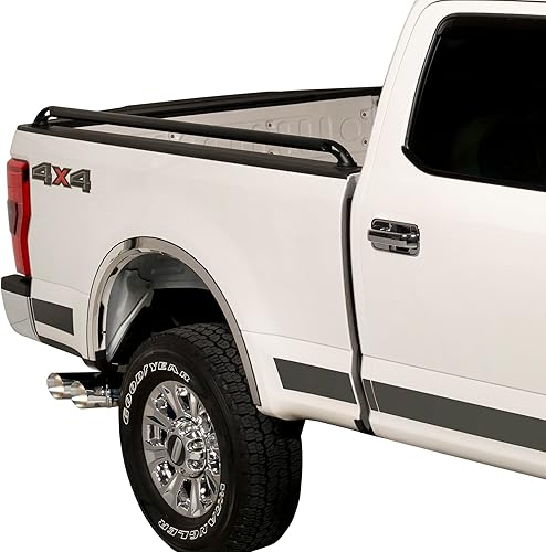 Miniatura 3 de Putco Rieles laterales de caja de camioneta negros para Hyundai Santa Cruz 2022-2023