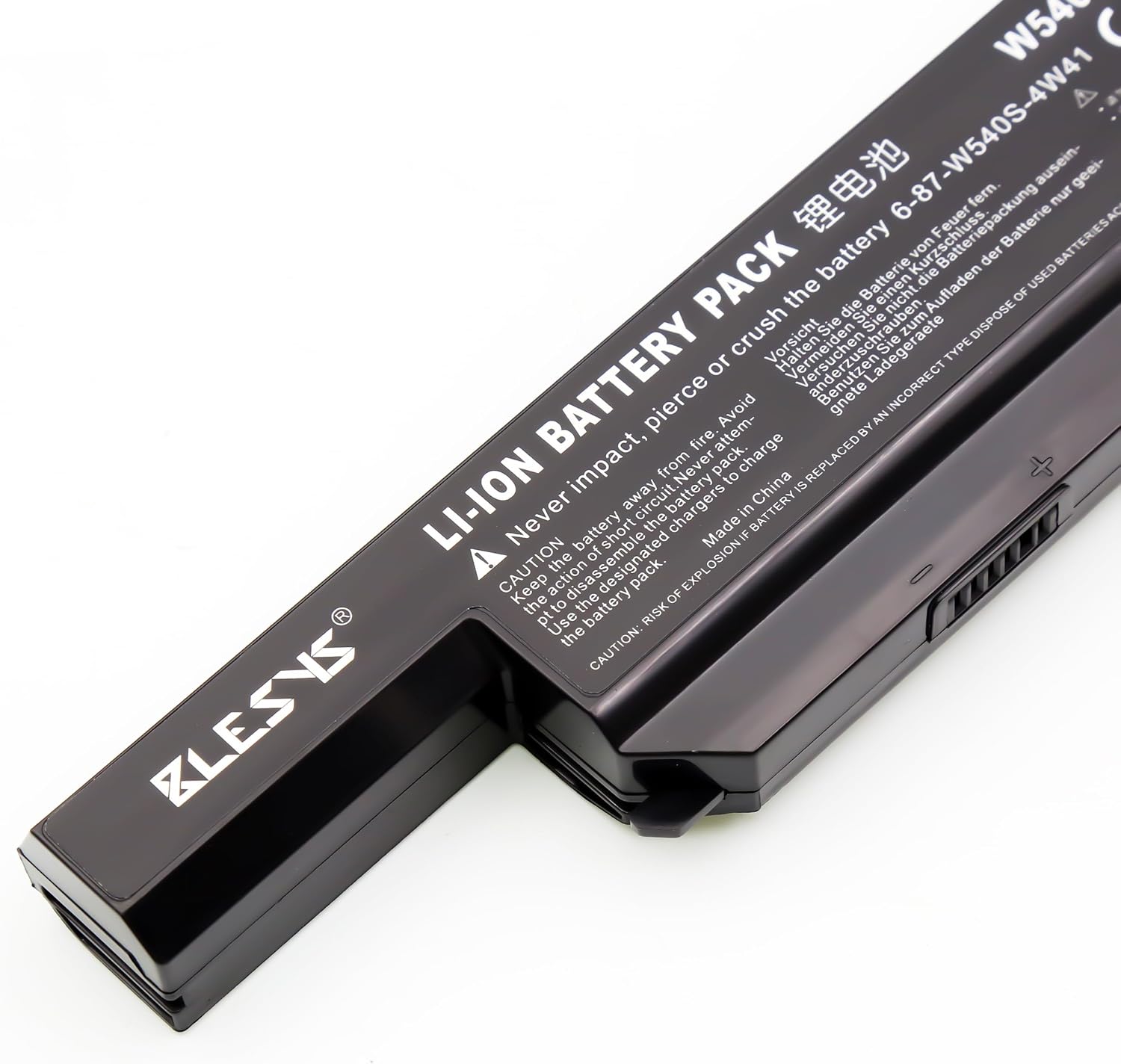 BLESYS W540BAT-6 Аккумулятор для ноутбука CLEVO W540, W540EU, W54EU, W545EU, W55EU, W155U, W55U, W550, W550EU, W550SU, W550SU1, W550SU2, W550TU. Серийный номер: