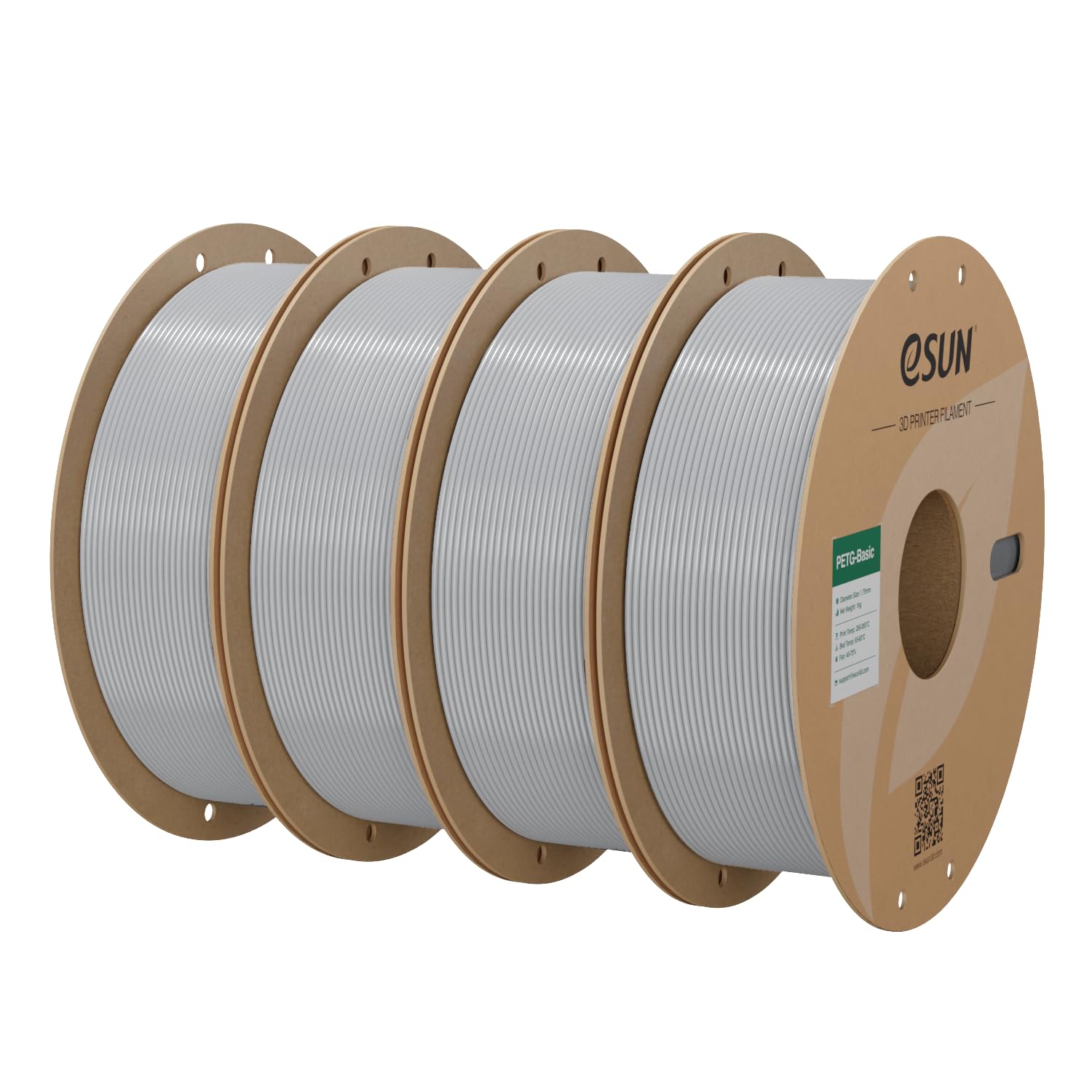 eSUN PETG Filament - High Toughness & Glossy -8 eSUN PETG Filament - High Toughness & Glossy -8