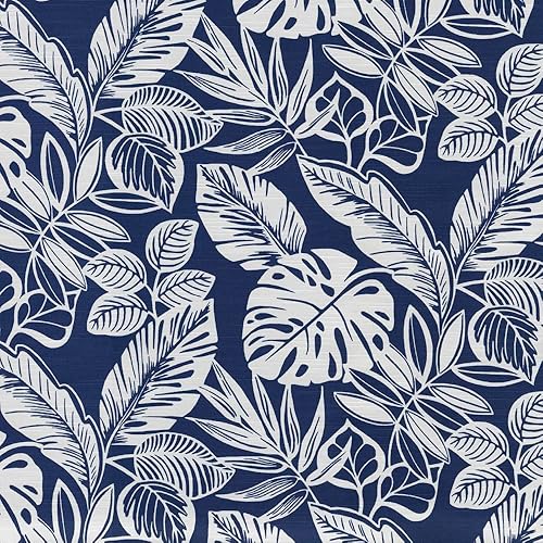 Miniatura 4 de Pillow Perfect Delray - Cojín cuadrado para silla esquinera para exterioresinteriores, 36.5 x 18 pulgadas, azul