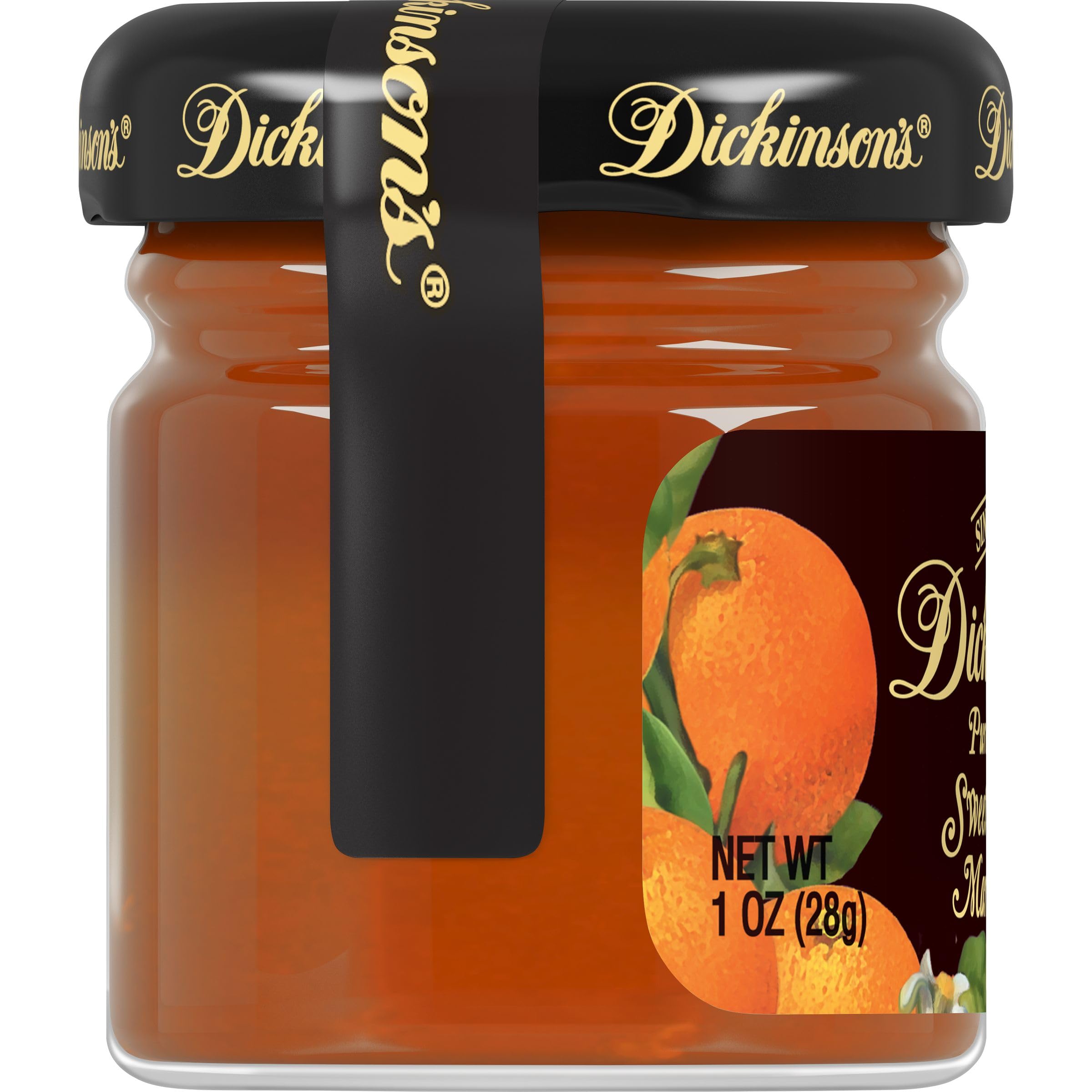 Dickinsons Orange Marmalade Individual Portion Cups | 1 oz Single Serve Fruit Spread | Kosher Pareve Bulk Pack for Foodservice by GREAT BRITISH TRADING LIMITED – 1 oz, Pack of 72