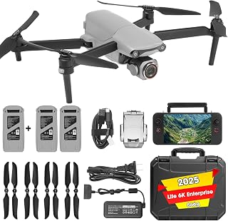 Robotics EVO Lite 6K Enterprise, 1'' CMOS 6K Camera, F2.8~F11 Aperture,16x Digital Zoom, 40 Minutes Flight, 2025 AI Target Recognition, 12KM Transmission, Autel Smart Controller SE V2