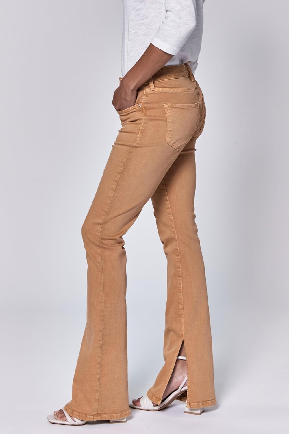 DEAR JOHN Jaxtyn Bootcut Jeans for Women MId Rise Comfort Stretch Denim - Image 3