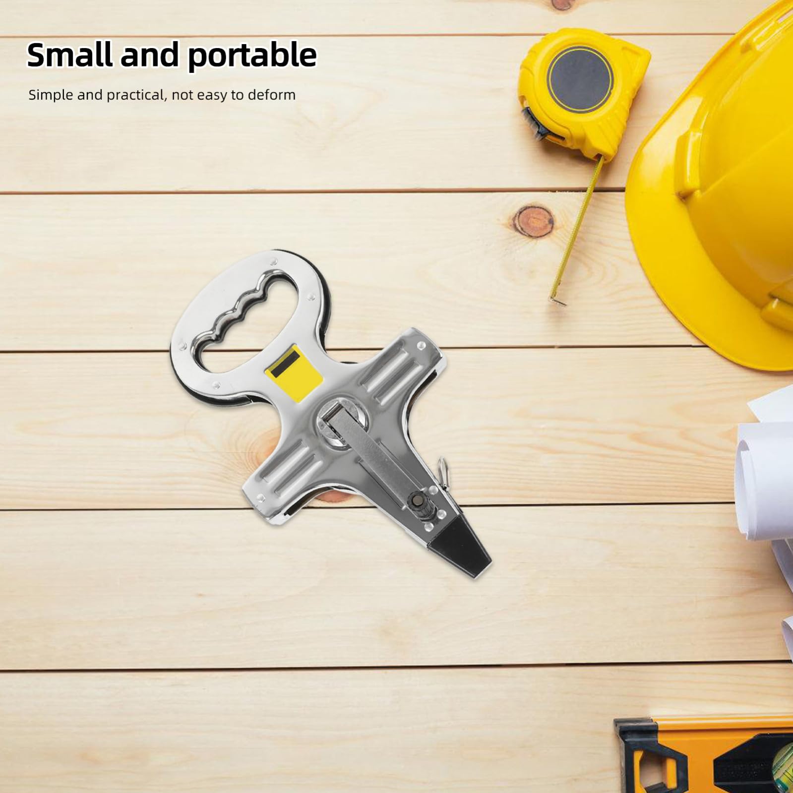 NUOBESTY Cinta Métrica De Acero De Mano Cinta Regla Metálica Para Construcción y Proyectos Diy