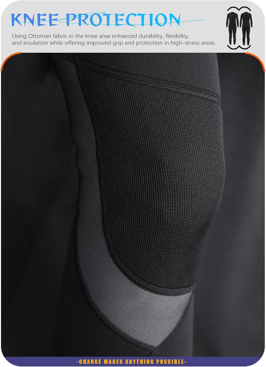 Hevto Kids Wetsuit for Boys Girls Toddler Youth 3/2mm Neoprene Shorty Full Wet Suits Front Zip in Cold Water for Swimming