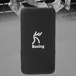 Jiangtao Taekwondo Kick Pad Boxe Pad Couro PU MMA Muay Thai Arte Marcial Kickboxing Escudo de Punição,Preto
