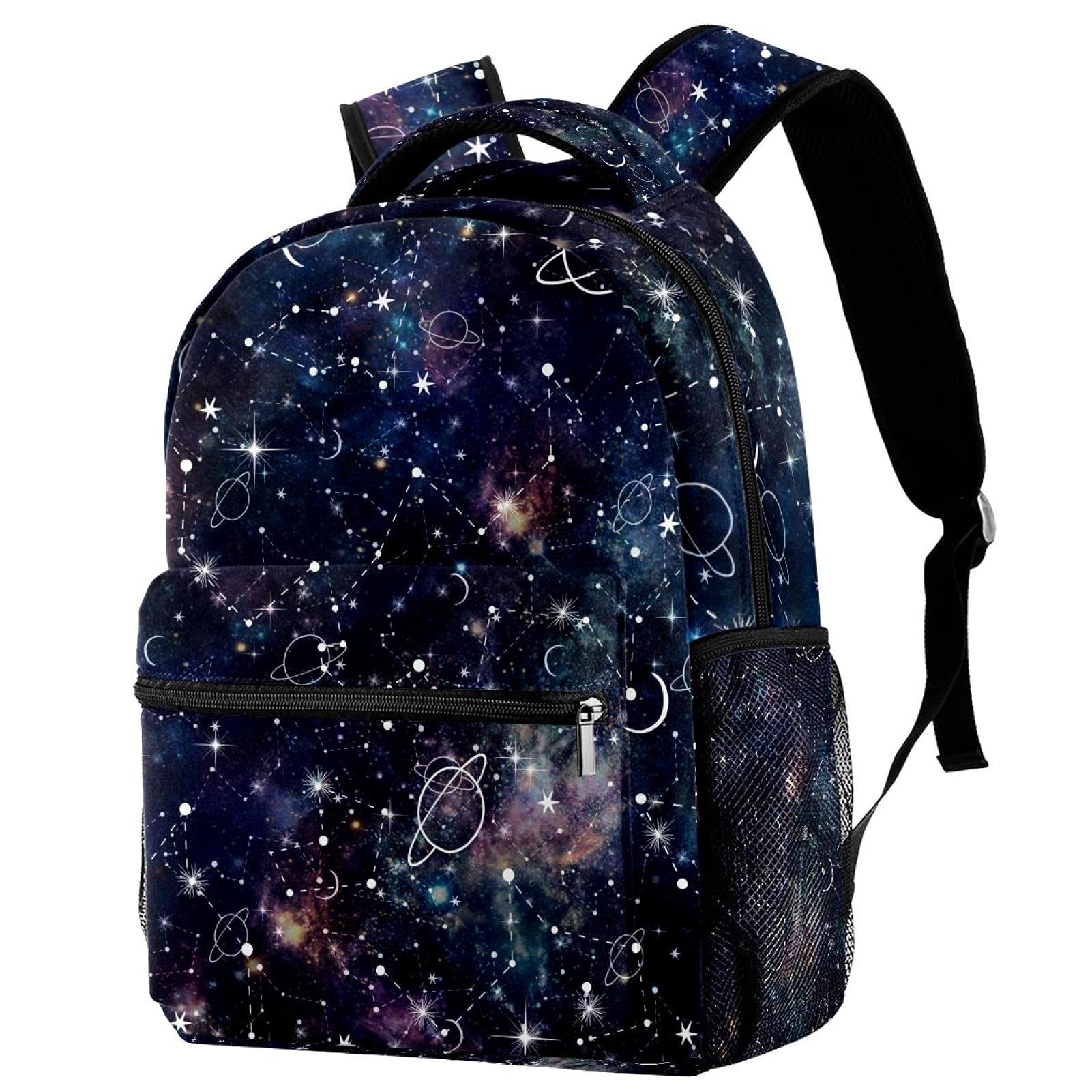 Sac à dos femme grand compartiment espace étoiles confortable