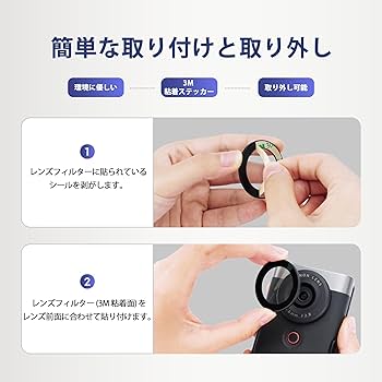 Amazon | JJC UVフィルター レンズキャップ キット Canon