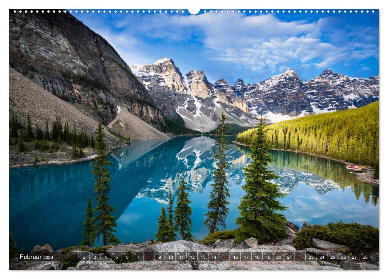 Kanada - Impressionen von Rolf Dietz (hochwertiger Premium Wandkalender 2026 DIN A2 quer), Kunstdruck in Hochglanz: Weite Menschenleere Wildnis in einzigartigen Fotografien festgehalten.