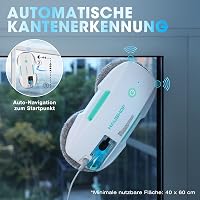 HAUSHOF Ablaktisztító Robot 3800PA Spray Funkcióval, Intelligens Navigáció és Távirányítás 4