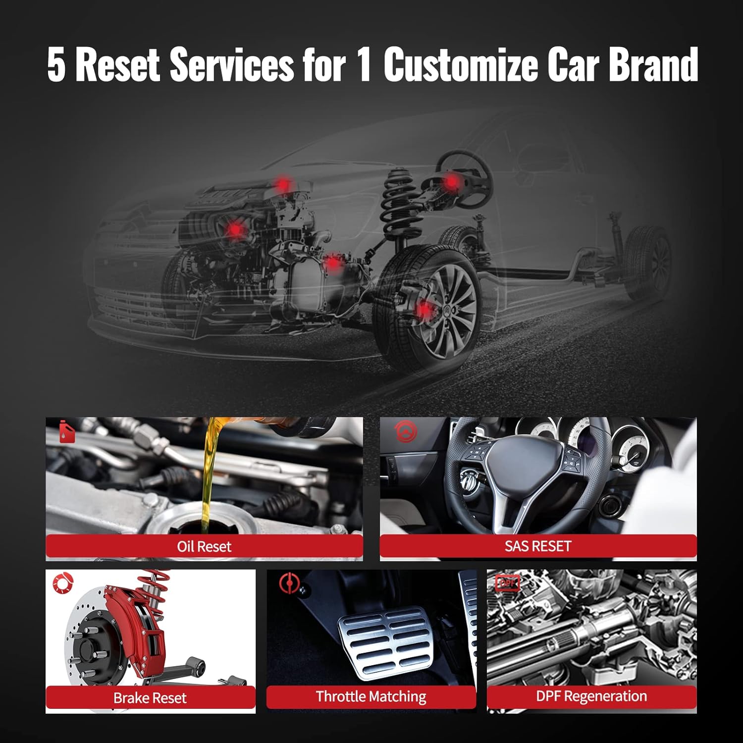 Best Seller mucar OE-Level Full System Diagnostic Scan Tool CS99, 2022 Newest Car Scanner, OBD2 Scanner with Oil/SAS/DPF/ETS/EPB Reset Lifetime Free, Car Code Reader for All Cars, Auto Vin WiFi Update