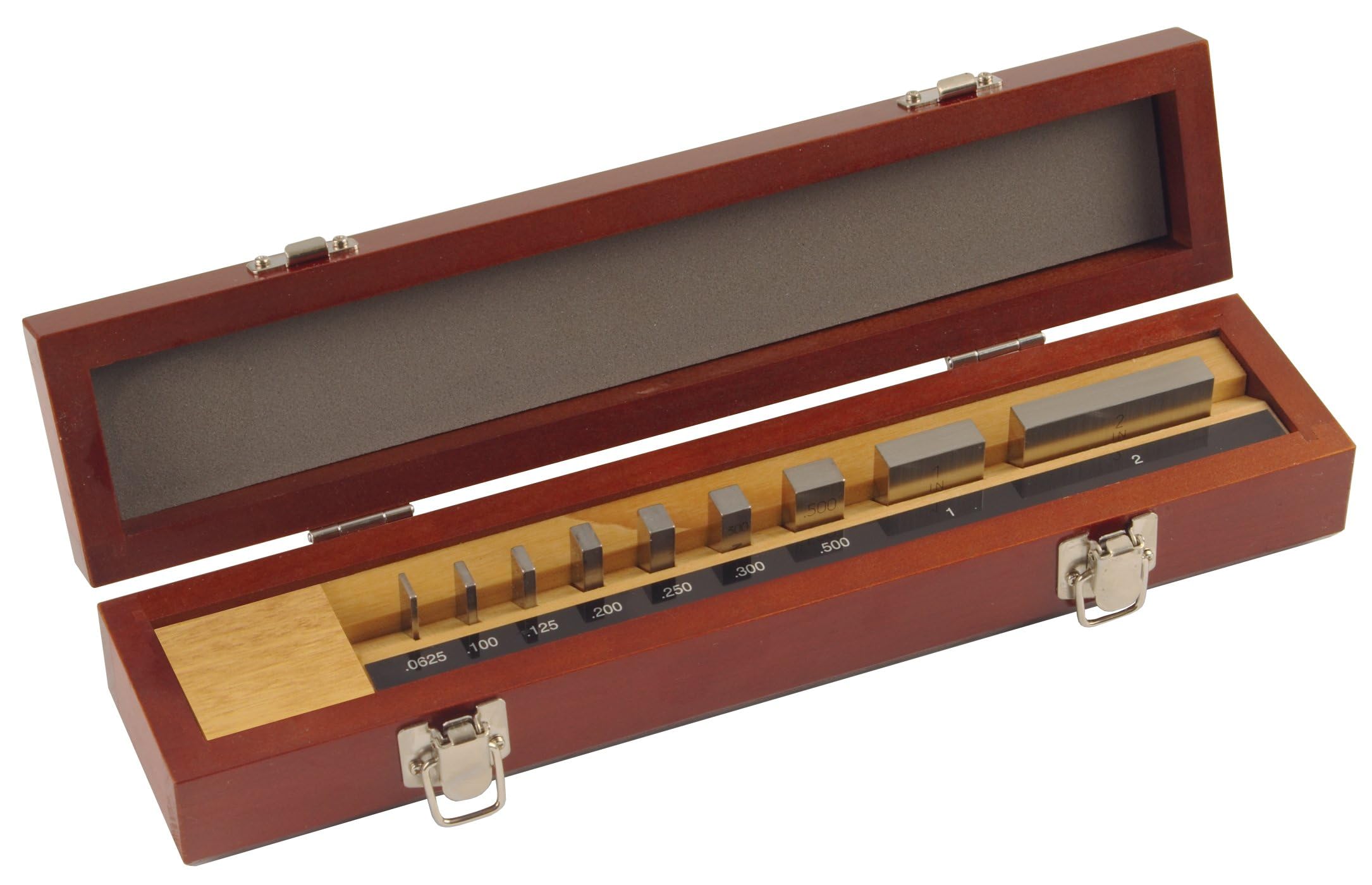 Mitutoyo Steel Rectangular Micrometer Inspection Gage Block Set, ASME Grade AS-1, 0.0625-2.0" Length (9 Blocks)-image-49