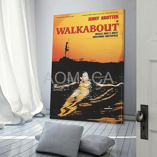 Miniatura 3 de Póster de película Walkabout 2 lienzos, pintura de pared, póster para dormitorio, sala de estar, decoración de 12 x 18 pulgadas (11.8 x 17.7 in)