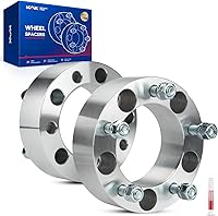 Vista 234 de KAX Espaciadores de rueda de 4 x 4 de 1 pulgada para Trail Boss 330, espaciadores de 4 lengüetas con orificio de cubo de 2.323 in de 1/2 pulgada x