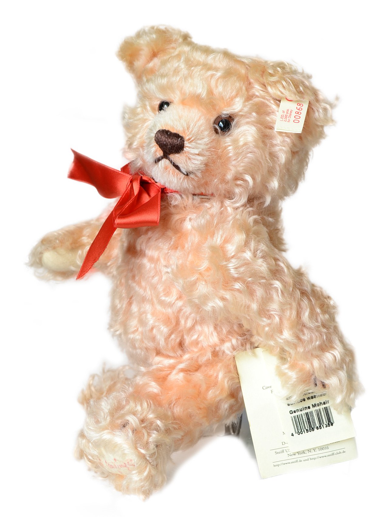 シュタイフ1997年WDW10周年限定テディベア　THEN シュタイフ1997年WDW10周年限定テディベア THEN シュタイフ1997