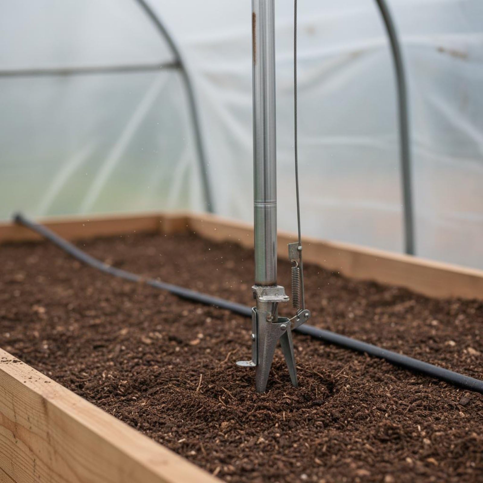 MagiDeal Sembradora Manual Agricola Eficiente para de Semillas Pequeñas y Variedad de Equipada con Cono Reforzado Apta para Tareas Agrícolas de Jardín y Espacios Agrícolas Menos De, 28 Mm