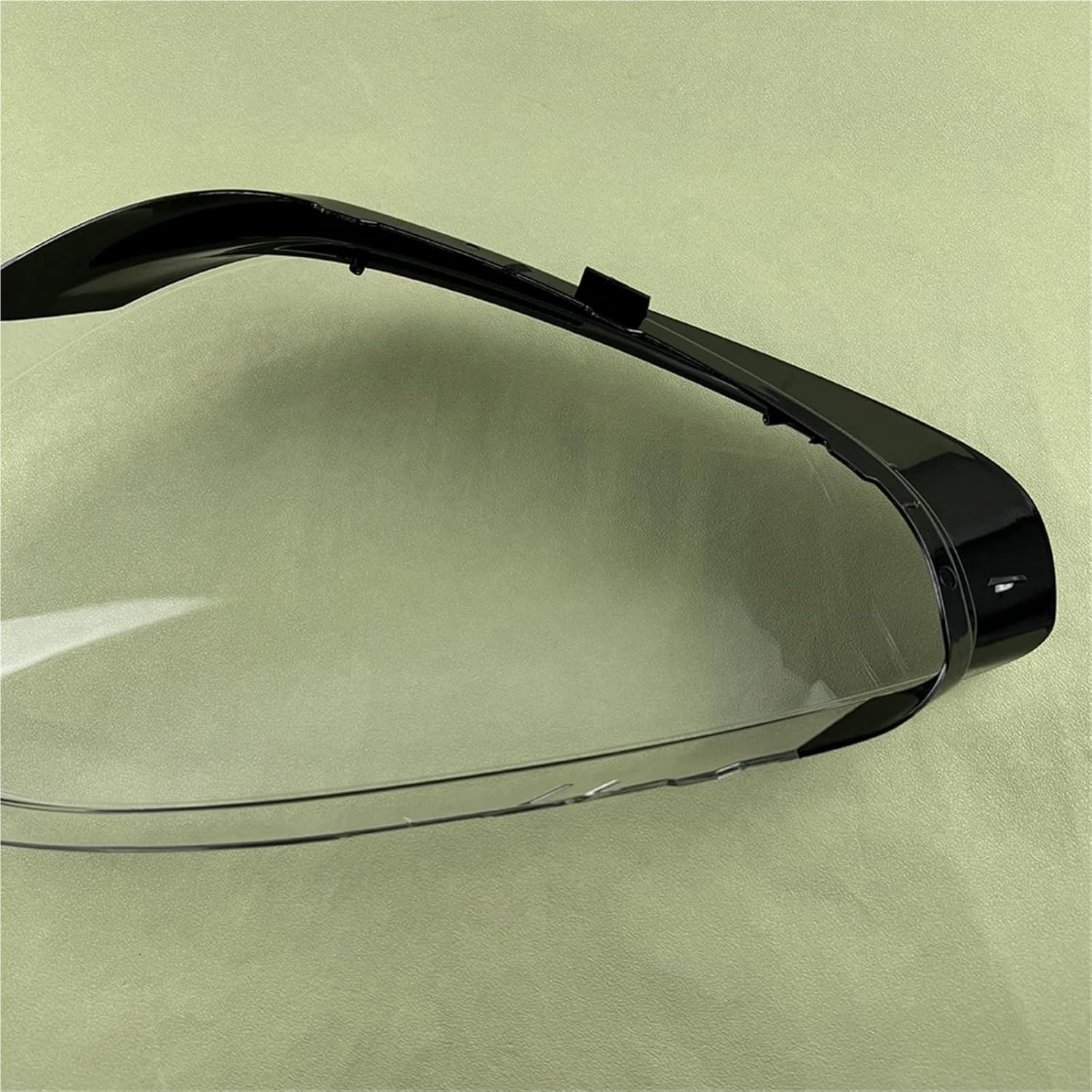 Headlight Lens Cover Transparent Lampshade Headlamp Shell Plexiglass Auto Replacement Parts(A Pair) Compatible For Porsche Cayenne 2015 2016 2017 (Right)
