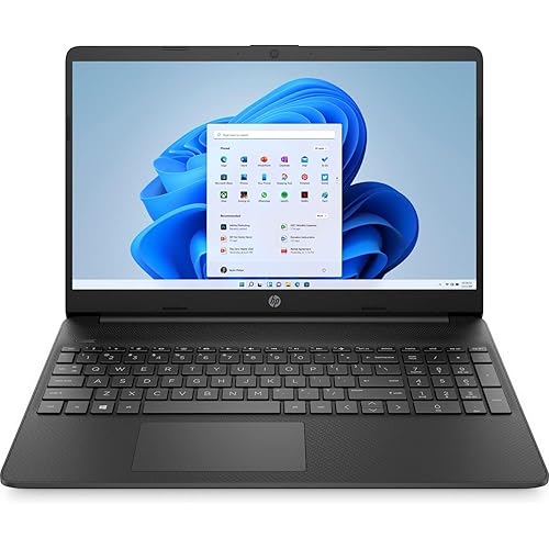 HP 15.6 Inch Laptop 15-DY3018CA - FHD IPS Notebook Display (1920 x 1080) Intel Pentium Silver N6000, 8GB DDR4 RAM, 512GB SSD Computer PC Storage Intel UHD Graphics Windows 11 Home, Jet Black (Renewed)