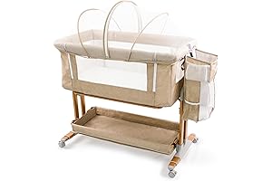 Cozy & Safe Bedside Sleeper for Ever-Growing Baby