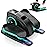 ANCHEER Elliptical Machine- Under Desk Elliptical Machine, Electric Seated Pedal Exerciser, Mini Elliptical for Seniors, LCD Display Monitor, Remote Control, Leg Exerciser for Home Office