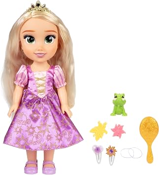 Disney Princess Rapunzel Doll - Singing Friends Rapunzel & Pascal - Singing Talks I See The Light 35cm/13.78