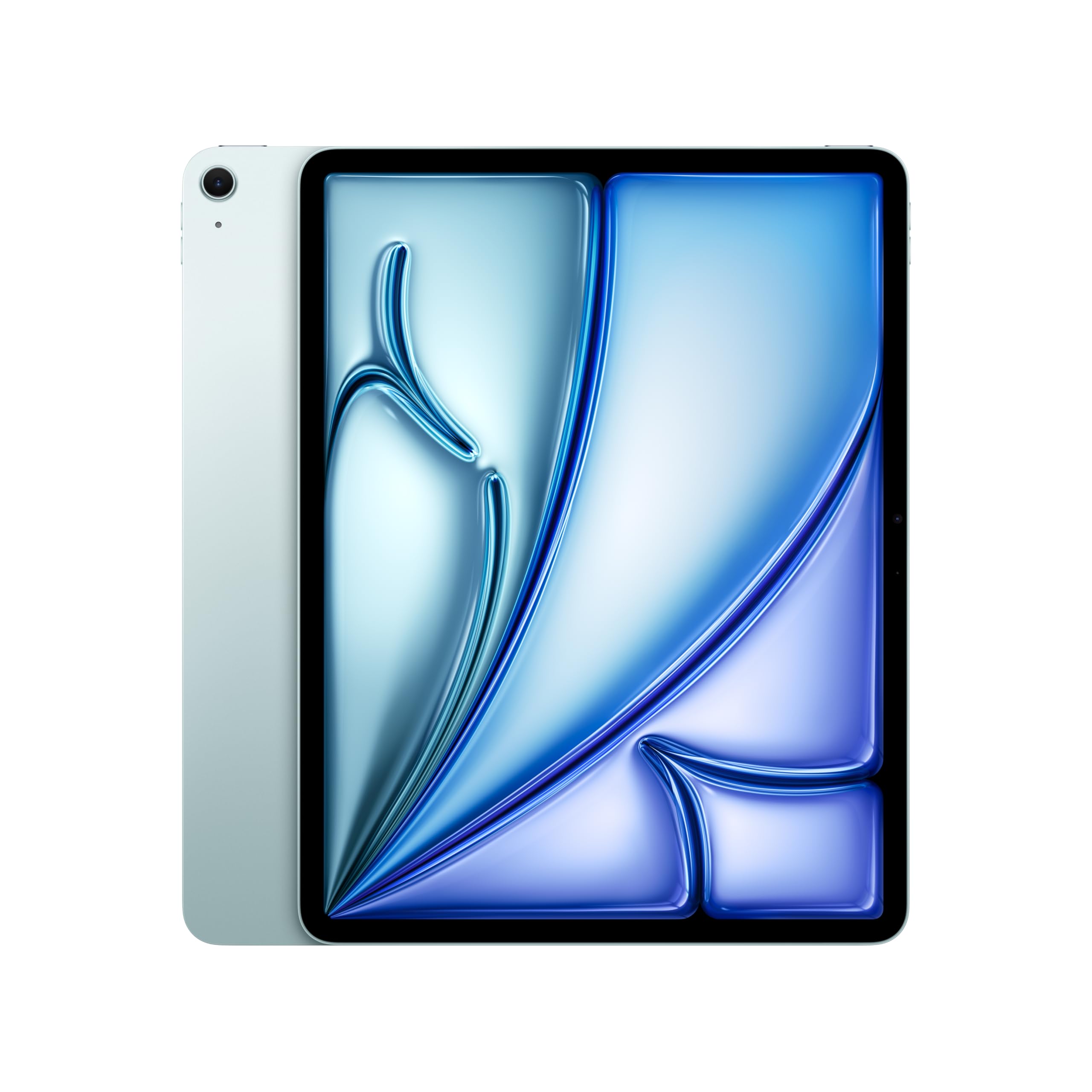 Apple iPad Air de 13 pulgadas con chip M3 Diseñado para Apple Intelligence, pantalla Liquid Retina, 128 GB, cámara frontal/trasera de 12 MP, Wi-Fi 6E, Touch ID, duración de la batería durante todo el día — Azul