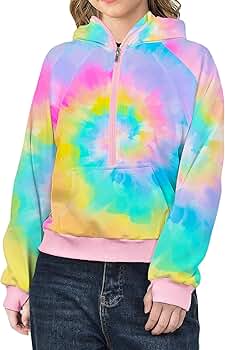 Amazon.com: CenviaLuxy Girls Half Zip Hoodies Sweatshirts for 2 Amazon.com: CenviaLuxy Girls Half Zip Hoodies Sweatshirts for 2