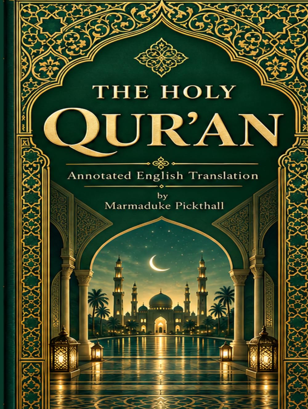 The Holy Qur’an (Annotated): English Translation by Marmaduke Pickthall with Historical Context, Language Guide, and Reader’s Companion